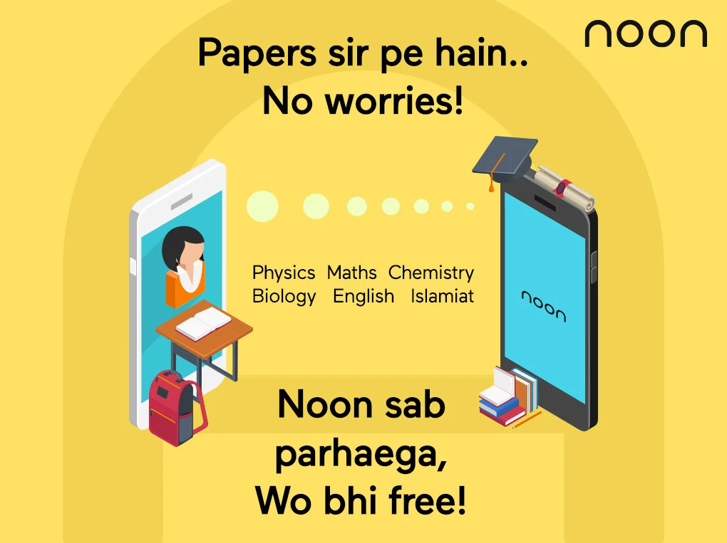 Noon Academy social post
